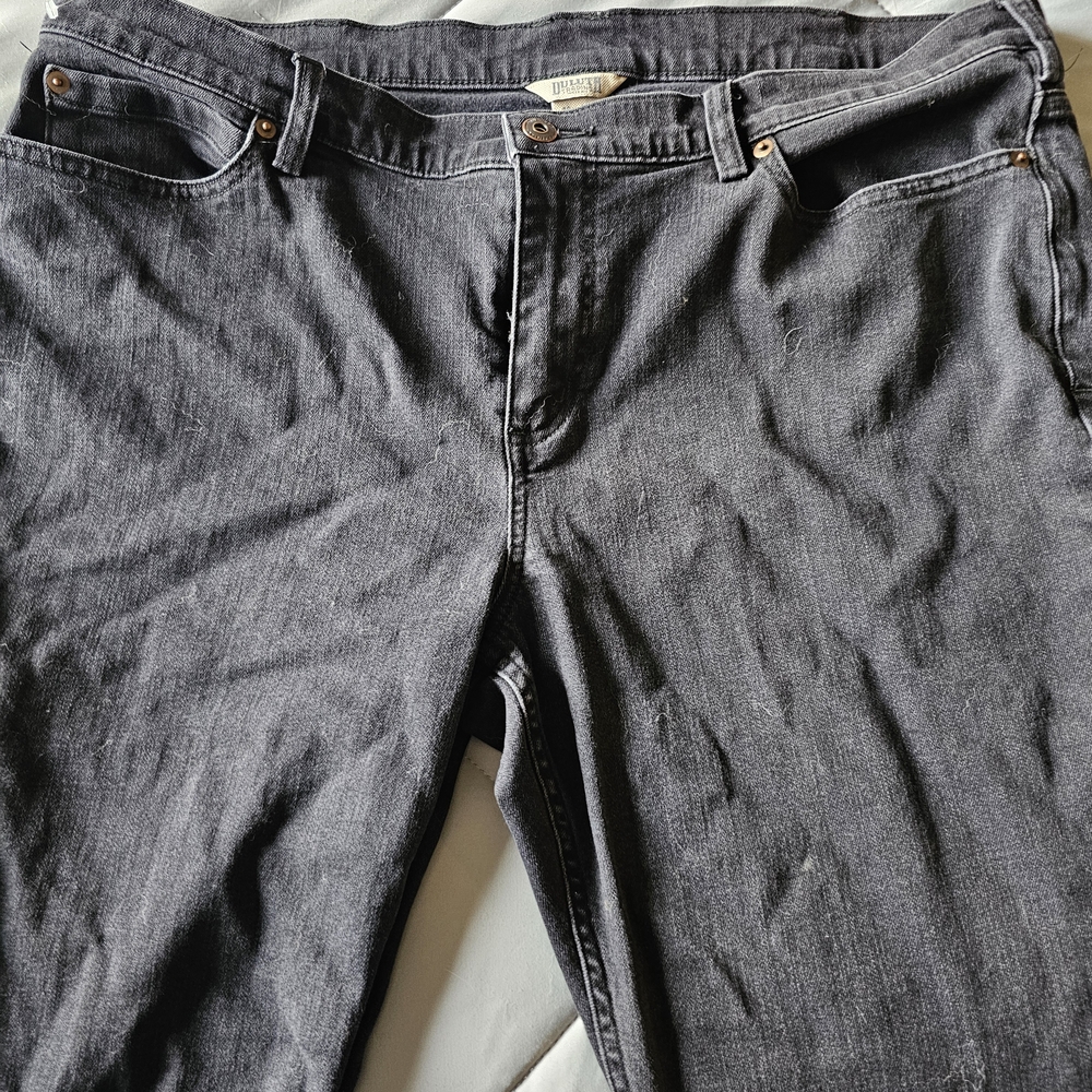 Duluth Trading Co Black Denim Jeans
